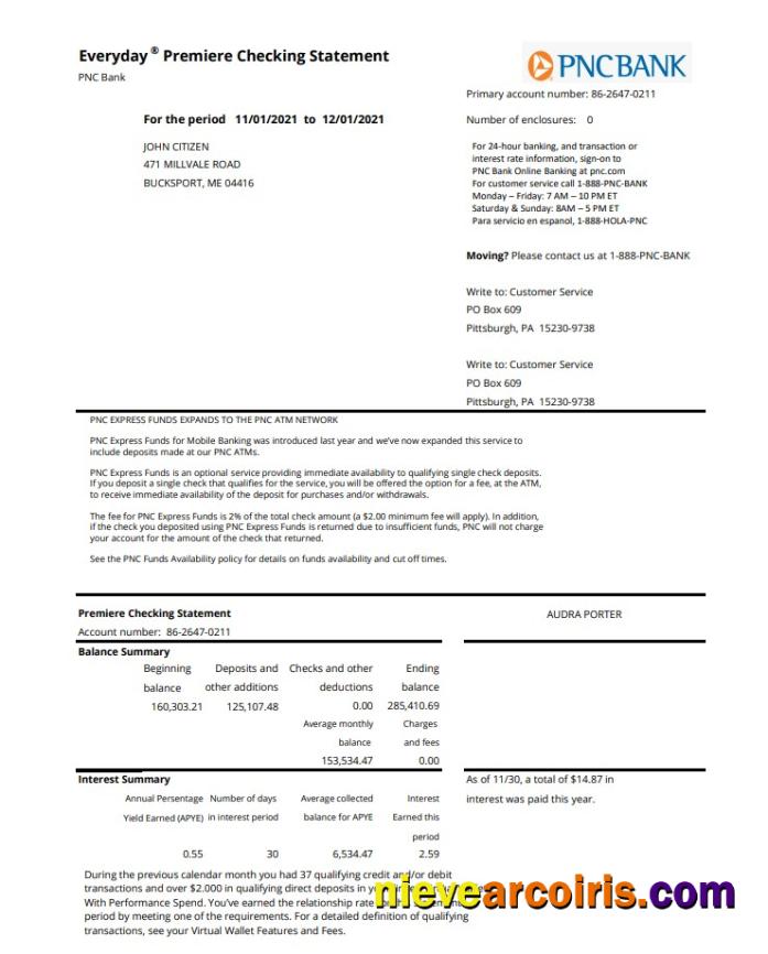 USA PNC excel pdf